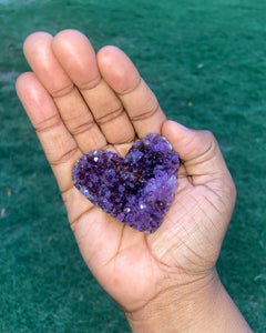 Amethyst Heart