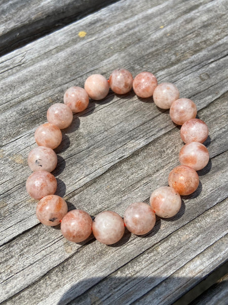 Golden Sunstone bracelet (10mm)