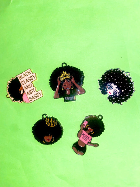 Afro Mama charms 🤎