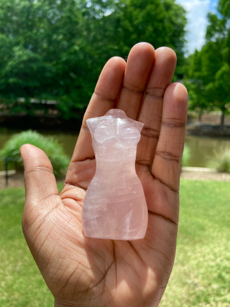 Rose Quartz figurine