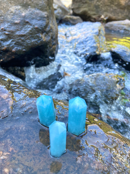 Aquamarine Mini Towers